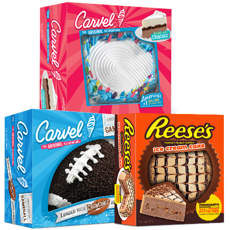 Save $3.00 on any ONE (1) Carvel®, OREO®, REESE’S®, or Funfetti Ice Cream Cake (25oz. or larger)