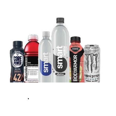 Save $5.00 when you Buy FIVE (5) Vitaminwater, Smartwater, Core Power, BODYARMOR, Powerade 28oz and Monster Single