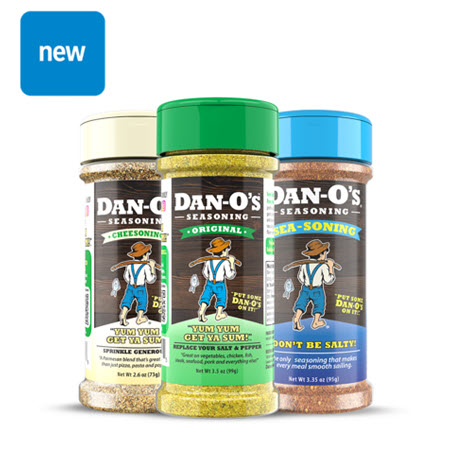 Save $1.00 on any ONE (1) Dan-O's Seasoning