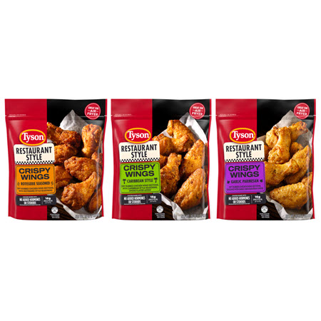 Save $2.50 on any ONE (1) Tyson Crispy Wings