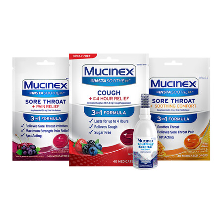 Save $1.00 on any ONE (1) MUCINEX® InstaSoothe™ Product