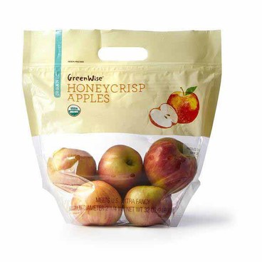 GreenWise Organic Honeycrisp ApplesBuy 1 Get 1 FREEFree item of equal or lesser price.
Sweet/Tart, An Excellent Source of Fiber, 2-lb bag