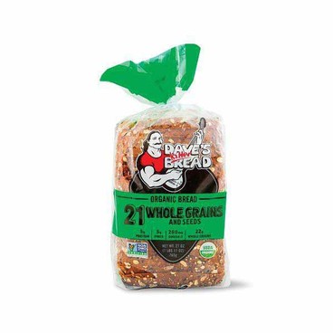 Dave's Killer Bread Organic BreadBuy 1 Get 1 FREEFree item of equal or lesser price.
24 to 27-oz bag; or Snack Bars, 7-oz box or Protein Bars, 4-ct. box