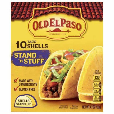 Old El Paso Taco ShellsBuy 1 Get 1 FREEFree item of equal or lesser price. 
10 to 18-ct. or Tortillas, Bowls, or Pockets, 8 or 10-ct., or Enchilada Sauce, 10-oz can (Excluding Old El Paso Kit)