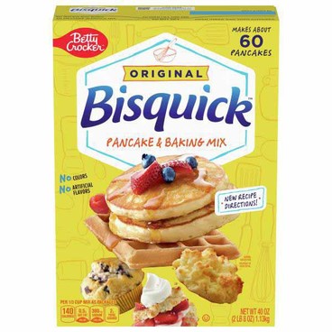 Bisquick Pancake & Baking MixBuy 1 Get 1 FREEFree item of equal or lesser price. 
40-oz box