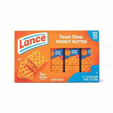 Lance Sandwich CrackersBuy 1 Get 1 FREEFree item of equal or lesser price. 
12.5 to 17.4-oz pkg.