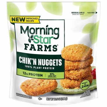 Morningstar Farms EntréesBuy 1 Get 1 FREEFree item of equal or lesser price.
Veggie or 100% Plant Protein, 5.25 to 12-oz pkg.; or Morningstar or Boca Veggie Burgers, Patties, or Nuggets, 10 or 30-oz pkg.