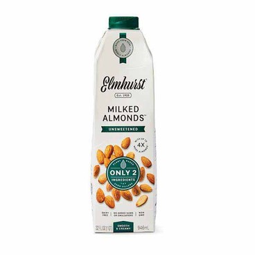 Elmhurst Unsweetened Milked AlmondsBuy 1 Get 1 FREEFree item of equal or lesser price.
Or Oats, Walnuts, or Cashews, 32-oz ctn.