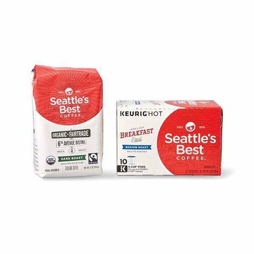 Seattle's Best CoffeeBuy 1 Get 1 FREEFree item of equal or lesser price.
Ground or Whole Bean, 12-oz bag or K-Cups, 10-ct. box