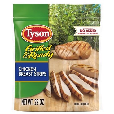 Tyson Grilled & Ready ChickenBuy 1 Get 1 FREEFree item of equal or lesser price. 
Fully Cooked, Sold Frozen, 19 to 22-oz pkg.