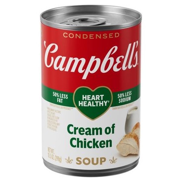 Campbell's Cream SoupBuy 1 Get 1 FREEFree item of equal or lesser price. 
10.5-oz can (Creams Only) (Excluding Cream of Shrimp and Cream of Won Ton)