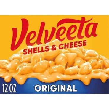 Kraft Velveeta Shells & Cheese DinnerBuy 1 Get 1 FREEFree item of equal or lesser price. 
Or Velveeta Rotini & Cheese or Deluxe Macaroni & Cheese, 9.29 to 14-oz box; or Cracker Barrel Macaroni & Cheese Dinner, 12 to 14-oz pkg.