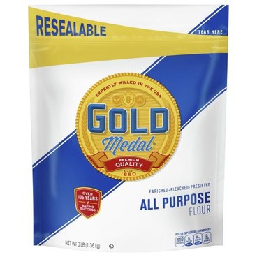 Gold Medal FlourBuy 1 Get 1 FREEFree item of equal or lesser price. 
3 or 5-lb bag or Pizza Flour, 2-lb bag; or Nestlé Toll House Morsels, 9 to 12-oz bag (Excluding Plant Based Morsels)