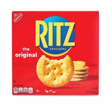 Nabisco Ritz CrackersBuy 1 Get 1 FREEFree item of equal or lesser price.
10.3 to 13.7-oz box; or Nilla Wafers or Grahams, 11 to 14.4-oz box