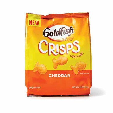 Goldfish Crisps or Pepperidge Farm CrackersBuy 1 Get 1 FREEFree item of equal or lesser price.
6.25-oz bag or 9.75 to 10.25-oz box