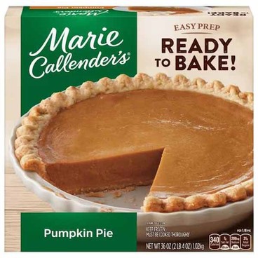 Marie Callender's PieBuy 1 Get 1 FREEFree item of equal or lesser price. 
25.6 to 38-box