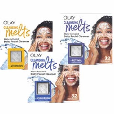 Olay Cleansing MeltsSale Price $9.9932-ct. 
Sale Price $9.99 - Digital Coupon $3 Off 2 = FINAL PRICE WITH MFR DIGITAL COUPON 2/$16.98
(excludes trial/travel size)