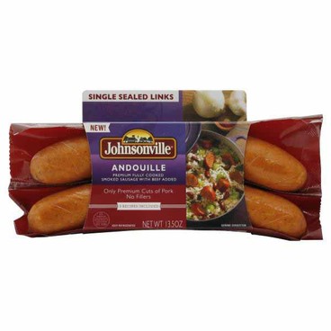 Johnsonville Rope SausageBuy 1 Get 1 FREEFree item of equal or lesser price. 
Andouille or Polish Kielbasa, 13.5-oz pkg.