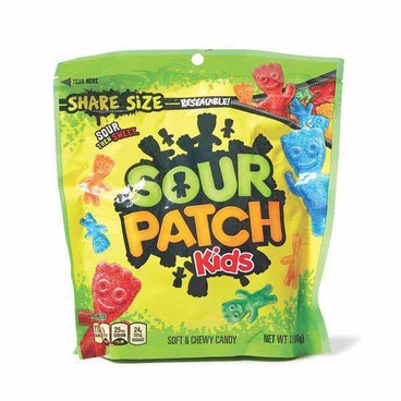 Sour Patch Kids GummiesBuy 1 Get 1 FREEFree item of equal or lesser price.
Sour or Watermelon; or Swedish Fish Gummies, 12-oz bag