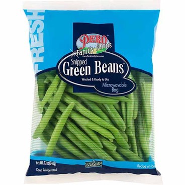 Pero Family Farms Snipped Green BeansBuy 1 Get 1 FREEFree item of equal or lesser price.
Washed & Ready to Use, Microwavable Bag, 12-oz pkg.