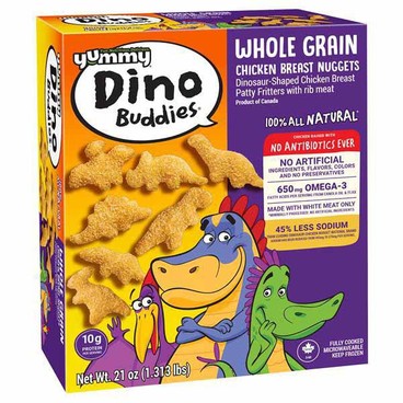 Yummy Dino Buddies Chicken Breast NuggetsBuy 1 Get 1 FREEFree item of equal or lesser price.
Or Boneless Wings or Chicken Fries, 18 to 24-oz pkg.