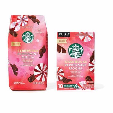 Starbucks CoffeeBuy 1 Get 1 FREEFree item of equal or lesser price.
Ground or Whole Bean, 10 to 12-oz bag, or K-Cups, 10-ct. pkg.
(Excluding Instant Tins)