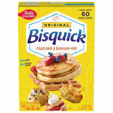 Mrs. Butterworth's or Log Cabin SyrupBuy 1 Get 1 FreeFree item of equal or lesser price.
24-oz bot.; or Bisquick Pancake & Baking Mix, 40-oz box