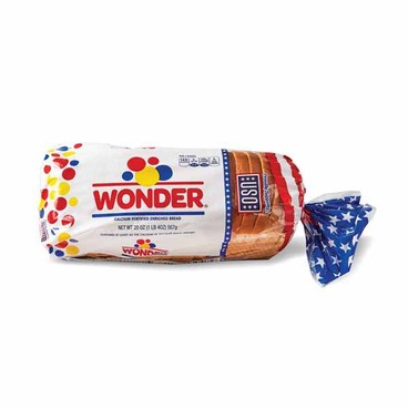 Wonder Classic White BreadBuy 1 Get 1 FREEFree item of equal or lesser price.
Calcium Fortified, Enriched, 20-oz loaf or Classic Hamburger or Hot Dog Buns, or Hawaiian Hamburger Buns, 8-ct. 13 or 15-oz bag