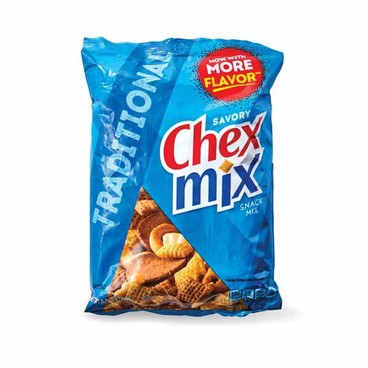 Chex Mix SnackBuy 1 Get 1 FREEFree item of equal or lesser price.
7 or 8-oz; or Gardetto's Snack Mix, 8 or 8.6-oz, or Bugles Original Flavor, 7.5-oz bag