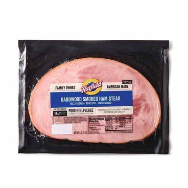 Hatfield Ham SteakBuy 1 Get 1 FREEFree item of equal or lesser price.
Hardwood Smoked or Honey, 8-oz pkg.