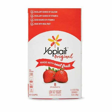 Yoplait Original YogurtBuy 1 Get 1 FREEFree item of equal or lesser price.
Fridge Pack, 8-pk. 6-oz cup