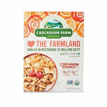 Cascadian Farm Organic CerealBuy 1 Get 1 FREEFree item of equal or lesser price.
9.2 to 13.5-oz; or Chewy Bars, 7.4 or 8.85-oz box