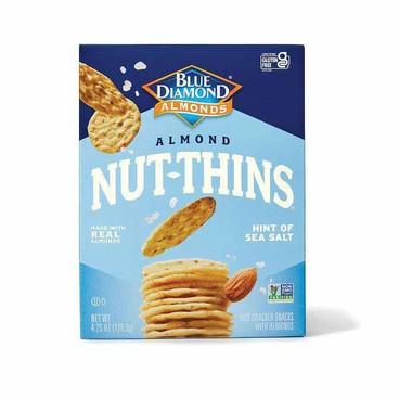 Blue Diamond CrackersBuy 1 Get 1 FREEFree item of equal or lesser price.
Nut-Thins Rice Snacks, 4.25-oz box