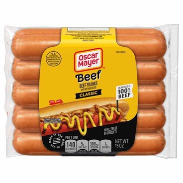 Oscar Mayer FranksBuy 1 Get 1 FREEFree item of equal or lesser price. 
Or Wieners or Smokies Smoked Sausage, 14 to 16-oz pkg.