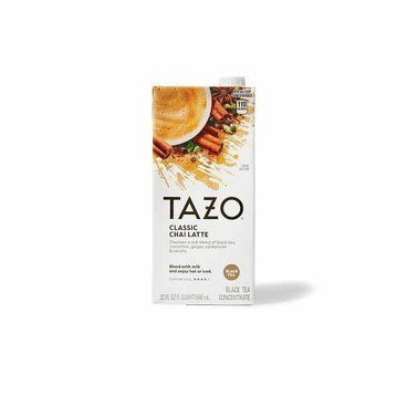 Tazo LatteBuy 1 Get 1 FREEFree item of equal or lesser price.
Tea Concentrate, 32-oz ctn.; or Tea Bags, 15 to 20-ct. box