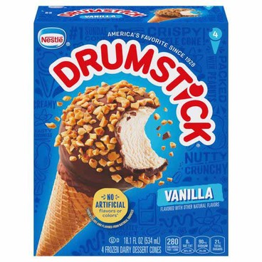 Nestlé Drumstick Sundae ConesBuy 1 Get 1 FREEFree item of equal or lesser price.
4-ct. box