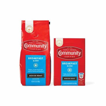 Community CoffeeBuy 1 Get 1 FREEFree item of equal or lesser price.
K-Cups, 12-ct. box or Ground, 12-oz bag