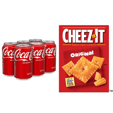 SAVE $1.50 on any ONE Cheez-It® Baked Snack Crackers AND any ONE Coca-Cola®