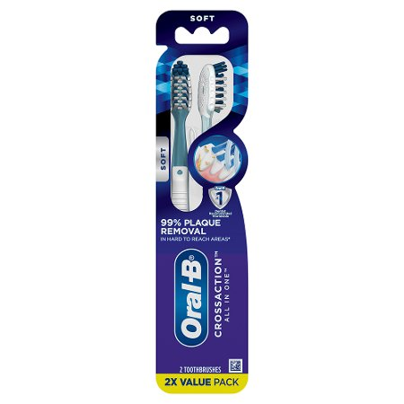 Save $2.00 on ONE Oral-B 1ct Expert, or 1ct Pro, or multipack Advanced toothbrushes (excludes Oral-B Essential Toothbrushes).