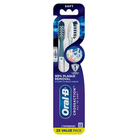 Save $2.00 on ONE Oral-B Adult Manual Toothbrushes (excludes Healthy Clean 1ct, Daily Clean 1ct, Complete 1ct, and trial/travel size).