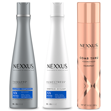 Save $5.00 off any ONE (1) Nexxus® hair care product (excludes Nexxus® 5.1 oz. Wash & Care, Masques Sachets, trial and travel sizes)