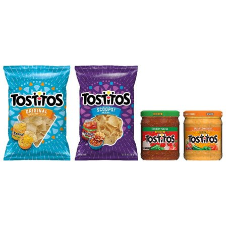 Save $2.50 on any TWO (2) Tostitos Dips (15-24oz) when you buy any TWO (2) Tostitos Tortilla Chips (9-18oz bags)