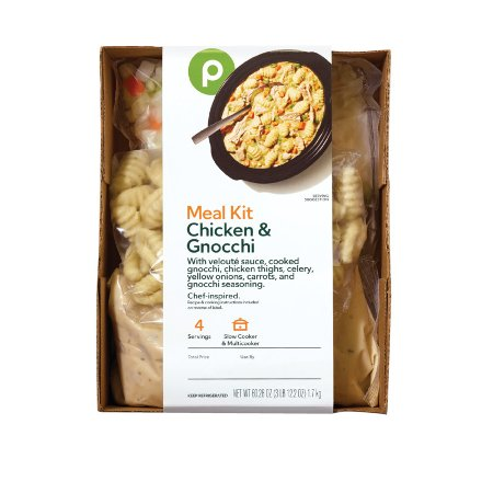 $1.00 Off The Purchase of One (1) Publix Slow Cooker Meal Kit Chicken and Gnocchi, 62.28-oz pkg.