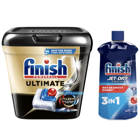 Save $2.00 on Any ONE (1) Finish® Dishwasher Detergent (Ultimate or Quantum®), JET-DRY® Rinse Aid or Dishwasher Cleaner