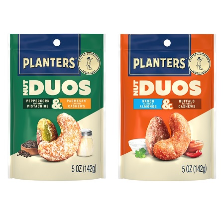 Save $1.00 on TWO (2) PLANTERS® Nut Duos