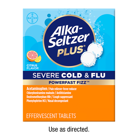 Save $2.00 on any ONE (1) Alka-Seltzer Plus® 16ct - 20ct