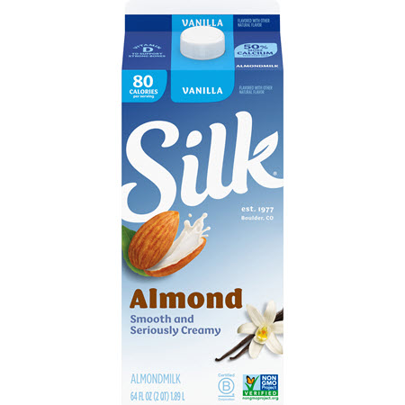 Save $1.00 on any ONE (1) Silk Plant Based Milk 64oz