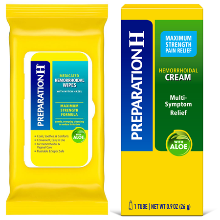 Save $4.00 on any TWO (2) Preparation H products