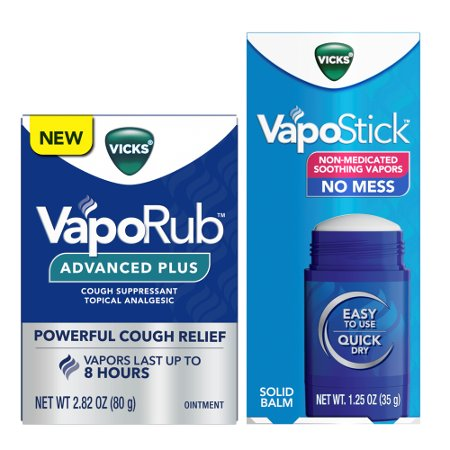 Save $0.50 on ONE Vapo Product(s) (excludes VapoRub50g, Childrens VapoRub, VapoShower 3ct, VapoInhaler 1ct, and trial/travel sizes)