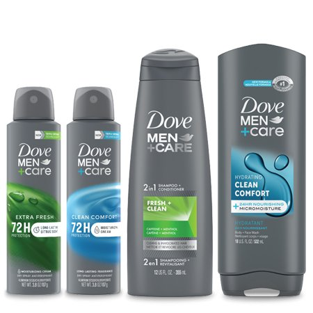 Save $5.00 on any TWO (2) Dove Men+Care items (excludes trial and travel sizes)